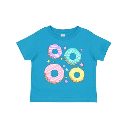 

Inktastic Easter Pastel Donuts with Frosting and Stars Gift Toddler Boy or Toddler Girl T-Shirt