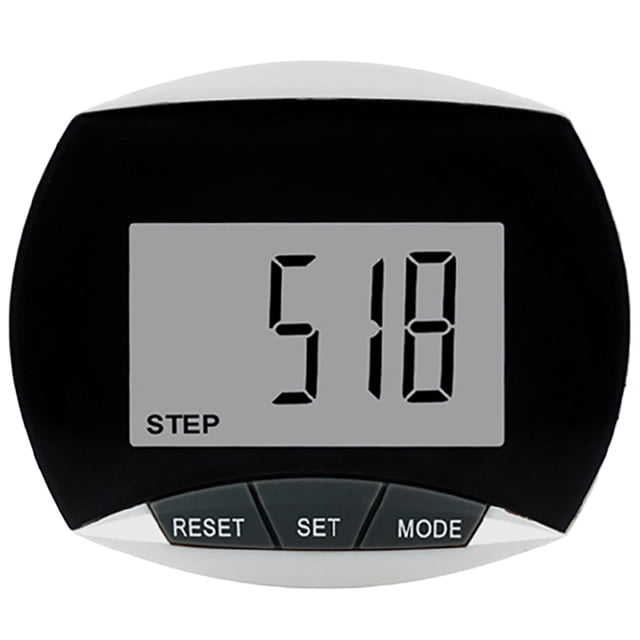 Podómetro para caminar, contador de pasos con clip para cinturón, podómetro multifuncional con pantalla LCD, accesorio para hacer ejercicio.