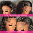 thumbnail image 2 of Loose Deep Wave Lace Front Wig 13x4/13x6 Transparent Curly Human Hair Lace Front Wigs Natural Hairline with Baby Hair 4x4 Lace Closure Wig for Women, 2 of 6