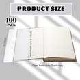 thumbnail image 2 of [ ReliThick Cubiertas Transparentes Ajustables e Impermeables para Libros, Paquete de 100 ], 2 of 6