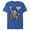 Royal Blue Heather, variant on Men's Superman Daily Planet Newspaper Graphic Tee White 2X Large