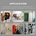 thumbnail image 3 of Weiweiguan Convenient Telescopic Clothing Rod Punch-free Adjustable Shower Curtain Rods, 3 of 7