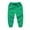 Green, variant on GigrtiJin 0-13 Years Preemie Baby Toddler Cotton Sweatpants Solid Color Elastic Waisted Bottom Cinch Pocket Pants for Newborn Infant