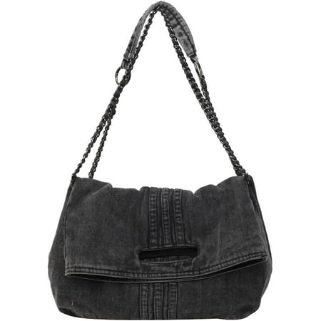 DanceeMangoos Denim Purse for Women Jean Purses Tote Bag for Women Handbags Work Bags Women Shoulder Bag Crossbody Bags for Women