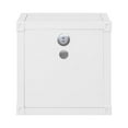 thumbnail image 2 of Acme Cargo Container Style Metal Frame Nightstand, Multiple Colors, 2 of 5