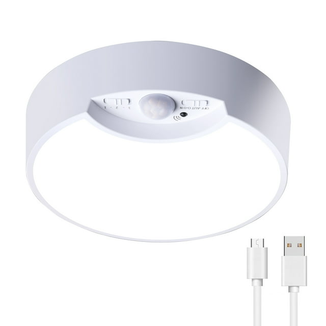 Mistaha Rechargeable 120LED Ceiling Lamp 300 LM Sensor Light Pendant Light Living Room Bedroom Kitchen