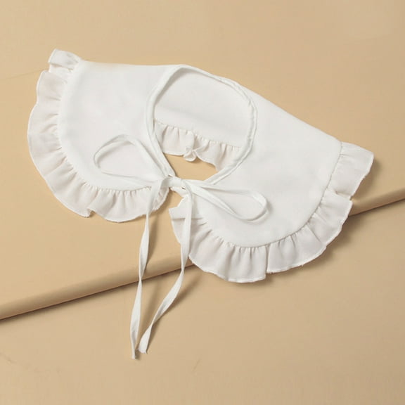 ULTNICE 1Set False Collars for Ladies Lolita Accessories Chiffon High Collar for Parties