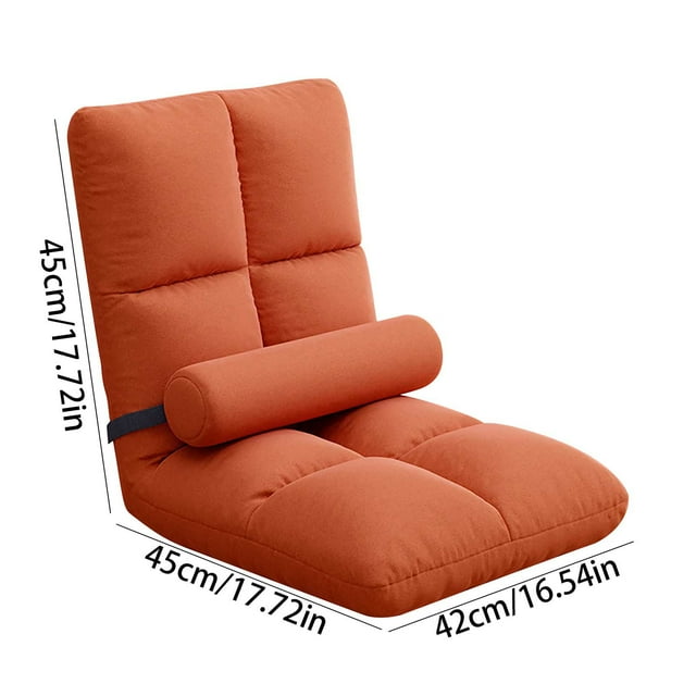 Pequeño Sofá Cama,Asiento Plegable de la Ventana Del Respaldo para Dormir O Reclinarse,Diseño de Ahorro de Espacio para Dormitorios de Apartamentos,Cojín de Apoyo Marcos de Cama Individual