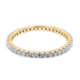 thumbnail image 7 of AFFY 0.50CT Moissanite Full Eternity Stackable Band Ring for Women 14K Yellow Gold over Silver-5.5, 7 of 7