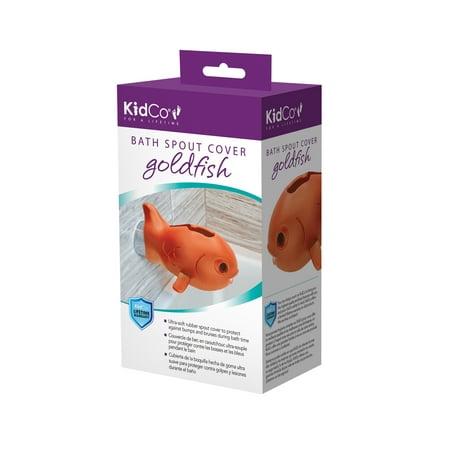 KidCo Bath Spout Cover Goldfish for Child, Orange