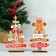 thumbnail image 2 of Árbol de Navidad de escritorio Hombre de jengibre Decoración de bricolaje Letreros de Navidad de madera Placa 2025 Regalos de fiesta de Año Nuevo Decoración de Navidad, 2 of 5