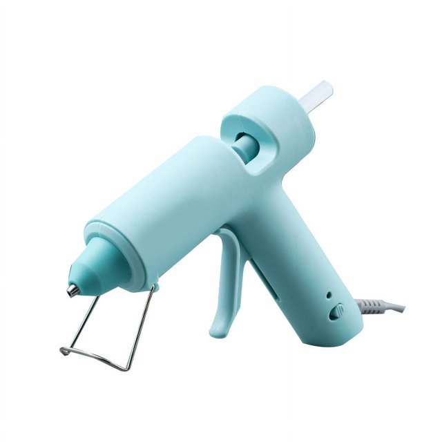Hot Glue Tool, Mini Hot Glue Machine Prevent Burns DIY Handcraft Lightweight for Kids for Home Pink,Blue