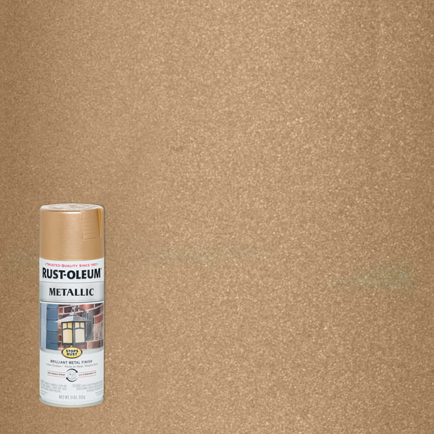 Rust-Oleum Stops Rust Vintage Metallic Spray Paint, Rose Gold - Walmart.com