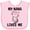 AD-Pink, variant on Inktastic My Nana Loves Me Girls Girls Baby Bib