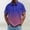 A_ Purple, variant on Men's Color Block Short Sleeve Button-Down Golf Shirt, Casual and Stylish for Everyday Wear Blue XXXXL