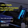 thumbnail image 2 of FM Radio Full Band Radio 150KHz-30MHz FM SW MW LW SSB(USB LSB) Radio+Camping Light+SOS+Weather Clock A, 2 of 7
