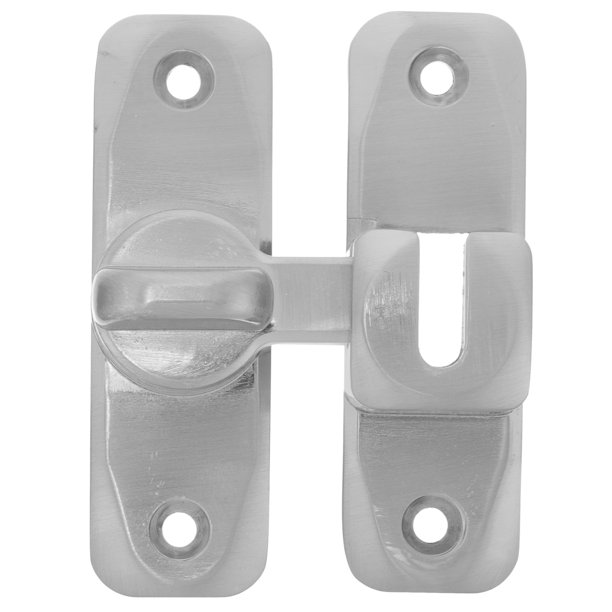 BESTYASH 1Jgo Pestillo Para Puerta Corrediza Y Puerta Interior En Aleación De Zinc Plateado