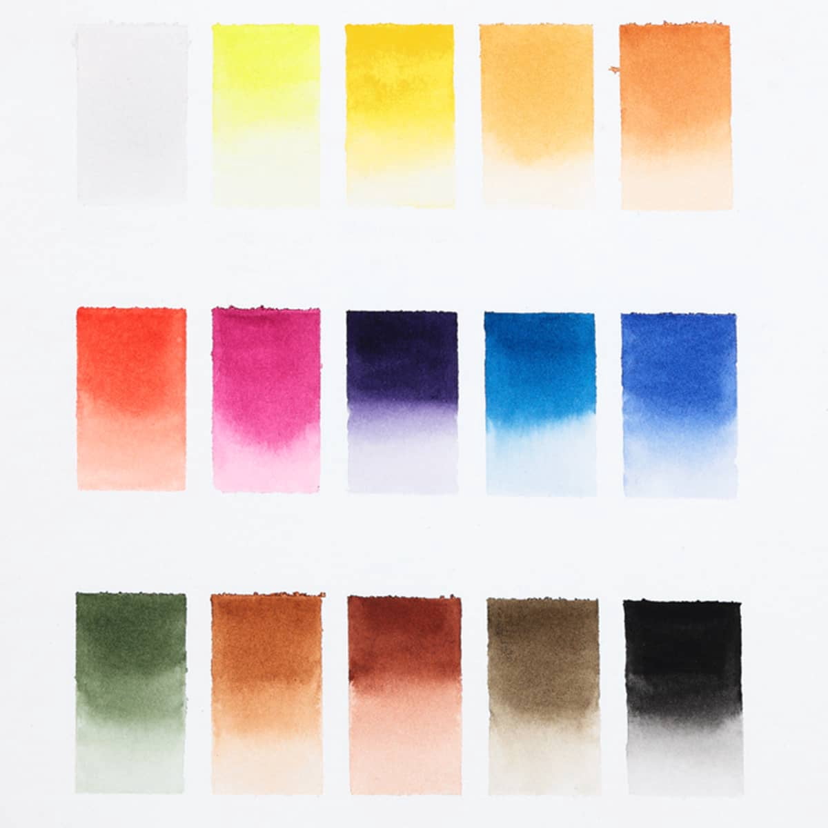 SoHo Urban Artist Watercolor Set - Professional Watercolor Paint Set of 15 Semi-Moist Whole Pans for Professional Artists & Watercolorists - Compact, Portable with Rich, Concentrated Colors