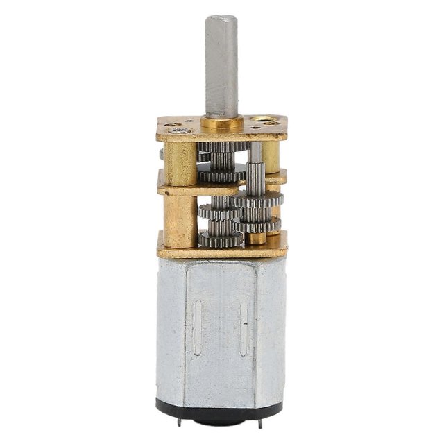 12FN20 DC 6V Gearwheel Gear Motor 10RPM 3x10mm Shaft Reduction Gear Motor for Robot