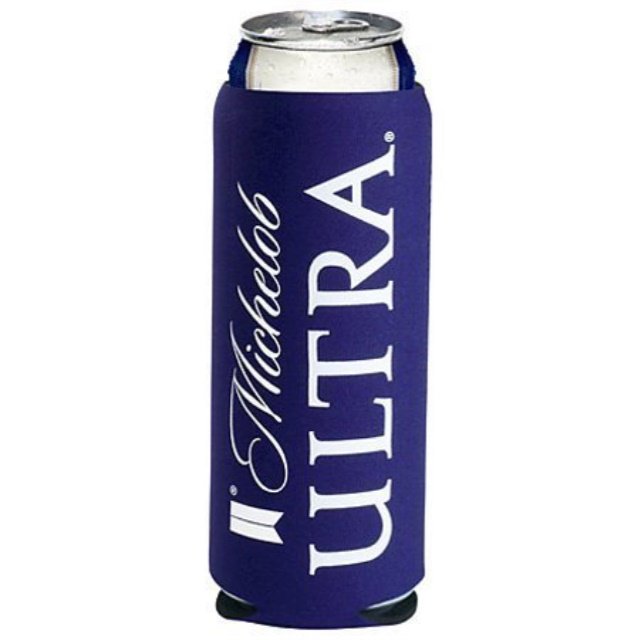 michelob ultra slim line can cooler set of 4