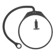 thumbnail image 1 of UPOUART Fuel Cap Rope Rubber Secure Placement Black for Car Owners 1Set, 1 of 8