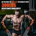 thumbnail image 6 of HPYGN 360lb Resistance Bands, Exercise Bands with Handles, Fitness Bands, Workout Bands with Door Anchor and Ankle Straps, for Heavy Resistance Training, Home Workout Set, 6 of 8