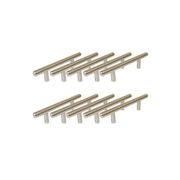 Truss Cabinet Pull, 10-Pack, 6-Inch Length, 3.75-Inch (96 mm) Center-to-Center, Modern Kitchen Handles, Stainless Steel – Design House, WM618262