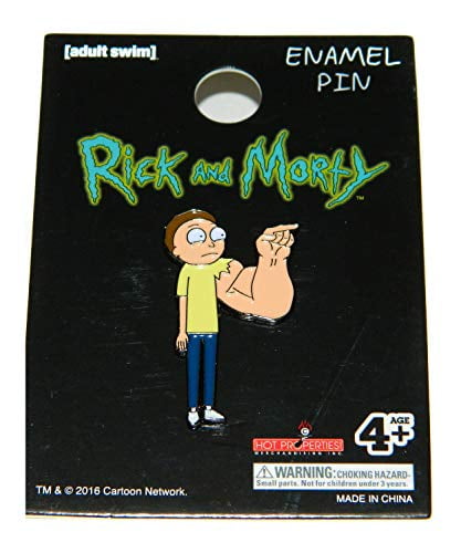 Rick and Morty TV Series Exacto Blades Pickle Rick Figure Metal Enamel Pin NEW 