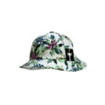 thumbnail image 1 of TopHeadwear 6-Panel Bucket Hat - Floral - White/Green, 1 of 2