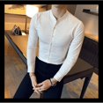 thumbnail image 6 of Trybuy Trendy Fashionable Branded White Cotton Dress Shirt For Men, 6 of 7