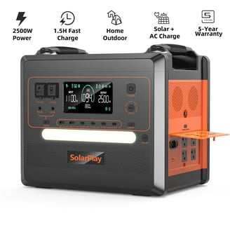 発電機・ポータブル電源 Eco Play 2400W Portable Power Station Eco Play 2400W Solar Generator – 2048Wh LiFePO4 Portable Power