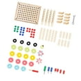 thumbnail image 1 of Juguetes de madera con engranajes, tablero de engranajes para niños de 4, 5, 6, 7, 8 y 9 años, juegos de motricidad fina, juguetes educativos de, 1 of 9