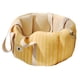 thumbnail image 3 of Asiento cama para perros, caseta para perros, suministros para mascotas, máquina ajustable para exteriores amarillo, 3 of 9