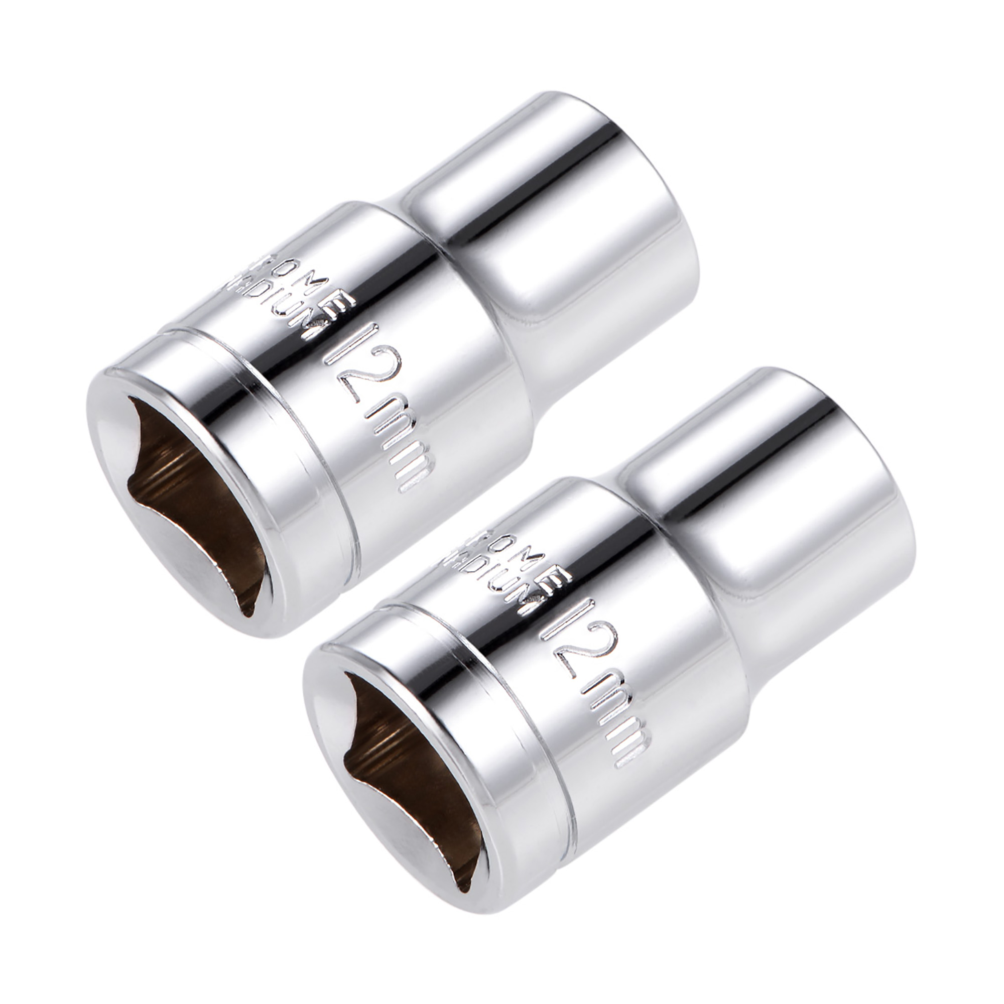 1/2inch Drive E12 Universal Spline Shallow Socket 12Point CrV Steel