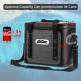 thumbnail image 2 of 36 Cans Large Soft Pack Cooler Bag Insulated Water-Resistant For Picnic Camping, 2 of 12