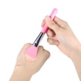 thumbnail image 3 of Juego de 6 brochas de silicona suave para maquillaje y mascarillas faciales, color rosa, ahorra cosméticos y ofrece un acabado natural., 3 of 6