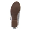 thumbnail image 7 of Badgley Mischka Girls Dress Shoes (Little Kids, Sizes 11–4), Silver, Size: 4, 7 of 7