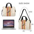 thumbnail image 3 of FORMRS 16" Laptop Bag Carrying Sleeve Case with Handle Travel Shoulder Briefcase, Colorful Plane, 3 of 8
