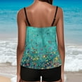 thumbnail image 4 of Dvprdro Tankini Swimsuits for Women Modest Floral 2 Piece Bathing Suit, 4 of 5