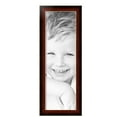 thumbnail image 2 of ArtToFrames 9" x 28" Matte Mahogany with Gold Accent Diploma Picture Frame, 9x28 inch Brown Wood Poster Frame (WOM-5109), 2 Pack, 2 of 6