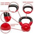 thumbnail image 2 of Sunny Health & Fitness Vinyl Coated Kettle Bell, 2 of 4
