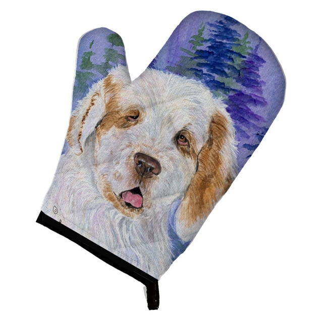 Carolines Treasures SS8008OVMT Clumber Spaniel Oven Mitt