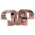 thumbnail image 2 of 2xRing Lock Puzzle Classic Metal Brain Teaser IQ Test Toy Para Adultos Ni?os, 2 of 8