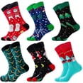 thumbnail image 3 of 2024 Calcetines navideños borrosos para hombres, venta al por mayor, calcetines navideños divertidos y encantadores, calcetines acogedores navideños personalizados para invierno para mujeres, 3 of 4