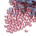 thumbnail image 1 of Uxcell 2880 Pcs Hotfix Rhinestones Flatback Crystal Glass Gems SS10 2.9mm Rose Red, 1 of 5