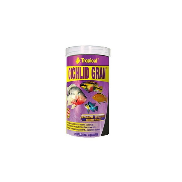 Alimento Cichlid Granulat Cíclidos Malaui 138gr Tropical Tropical TP-60454