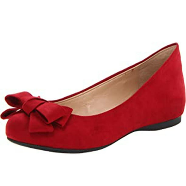 Jessica Simpson - Jessica Simpson Women's Mugara Synthetic Sole Round Toe Ballet Flat - Walmart