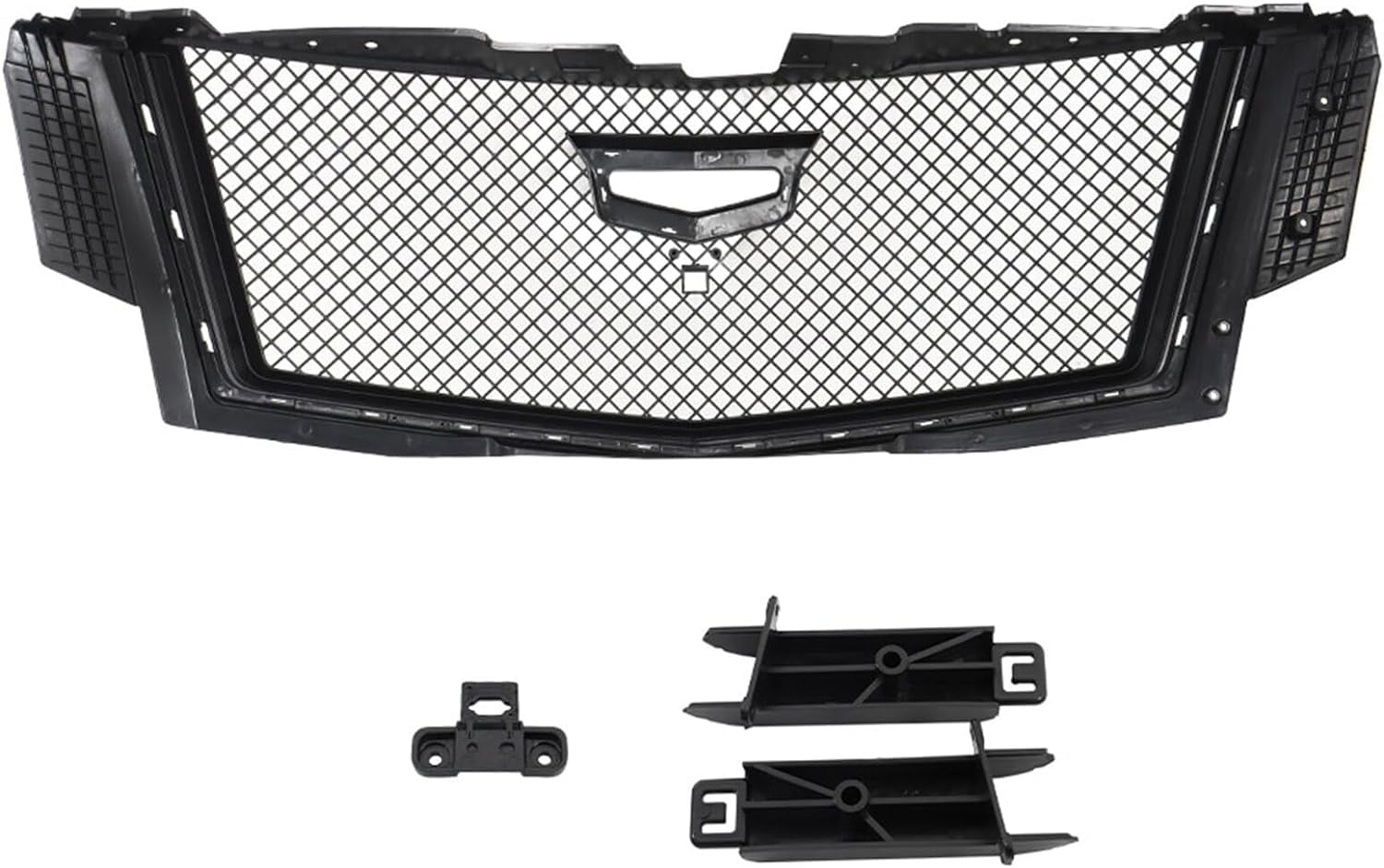 ALL-CARB Front Upper Grille Black Honeycomb Grill Replacement for 2015-2020 Escalade