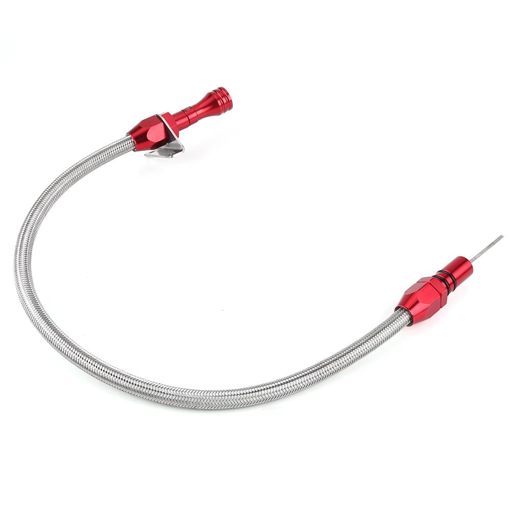 Dipstick 540mm Flexible Stainless Steel Transmission Dipstick for Chevy//GM TH350 350 SILVER