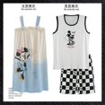 thumbnail image 4 of 2023 verano nuevo estilo algodón pareja pijamas Doraemon impresión camisola camisola camisola, 4 of 4